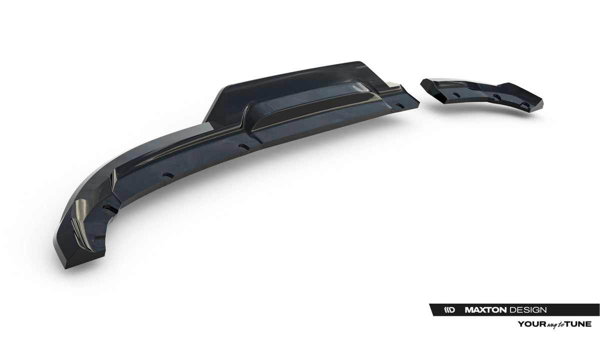Rear Splitter (with vertical bars) suitable for Renault Clio Mk5 Facelift