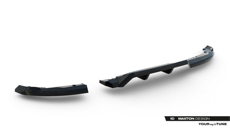 Rear Splitter (with vertical bars) suitable for Renault Clio Mk5 Facelift