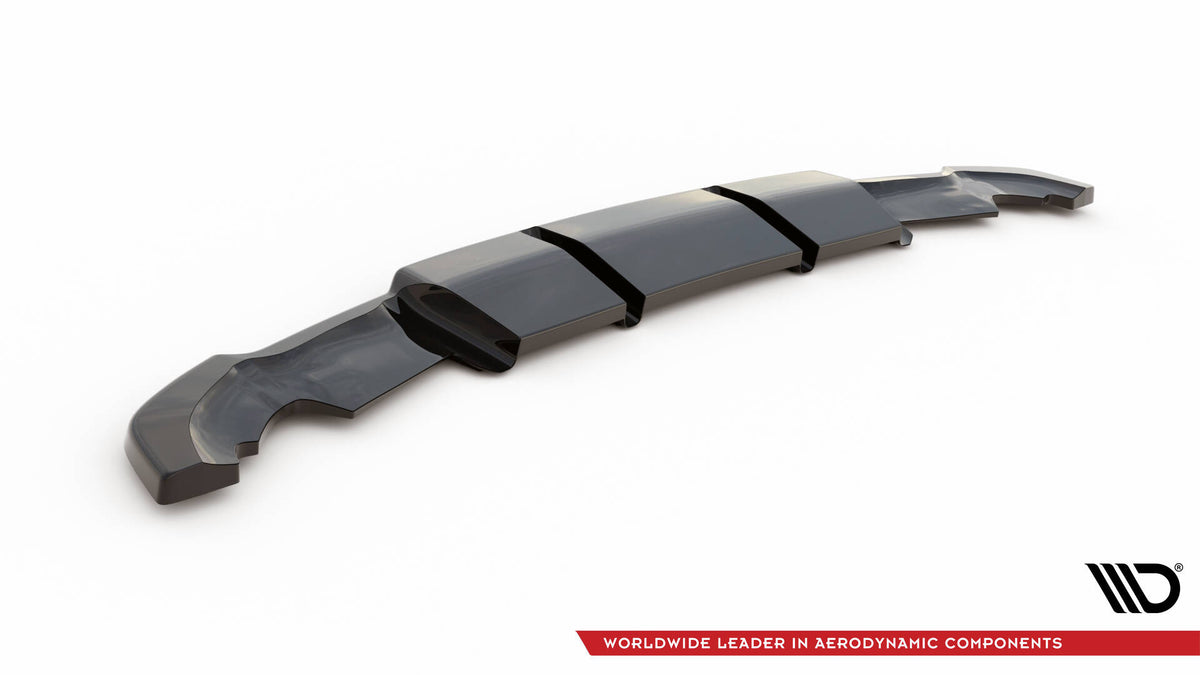 Rear Splitter (with vertical bars) suitable for Renault Clio RS Mk4