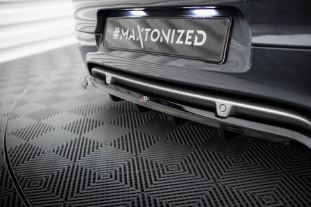 Rear Splitter (with vertical bars) suitable for Renault Megane GT MK3 Facelift