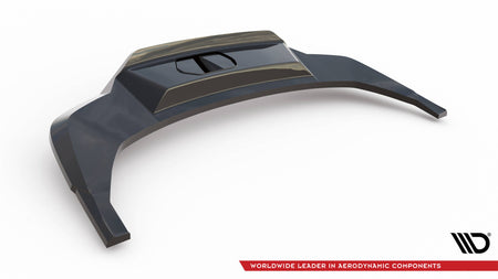 Rear Splitter (with vertical bars) suitable for Skoda Enyaq Coupe iV RS