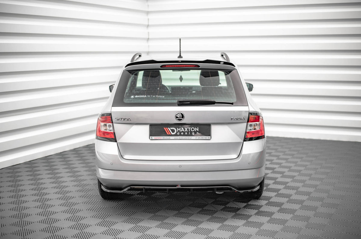 Rear Splitter (with vertical bars) suitable for Skoda Fabia Combi Mk3