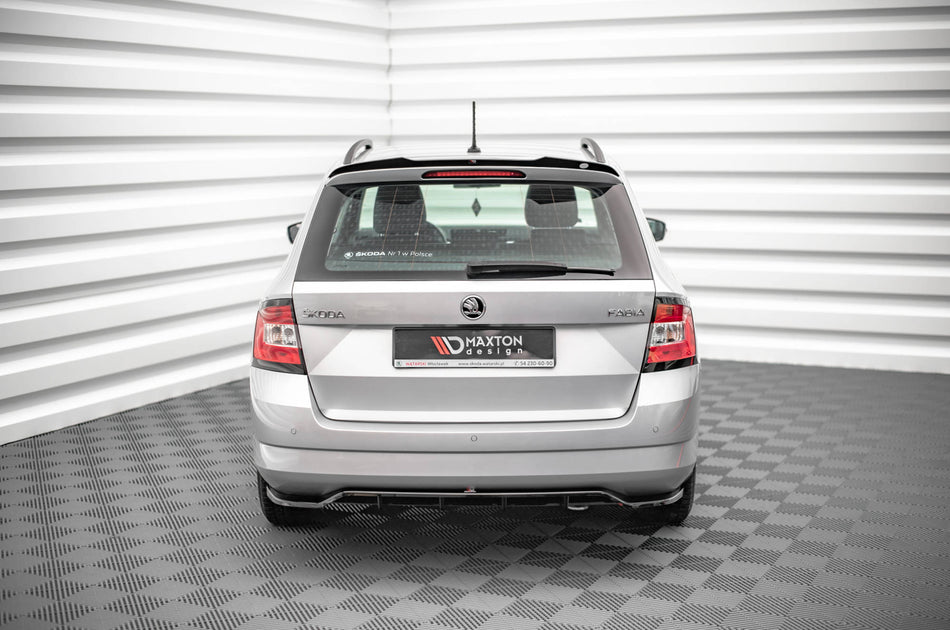Rear Splitter (with vertical bars) suitable for Skoda Fabia Combi Mk3