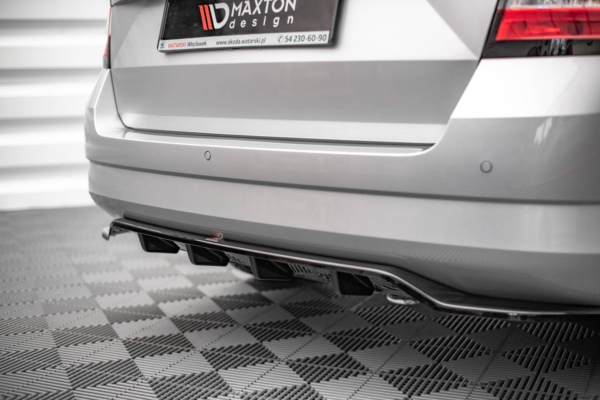 Rear Splitter (with vertical bars) suitable for Skoda Fabia Combi Mk3