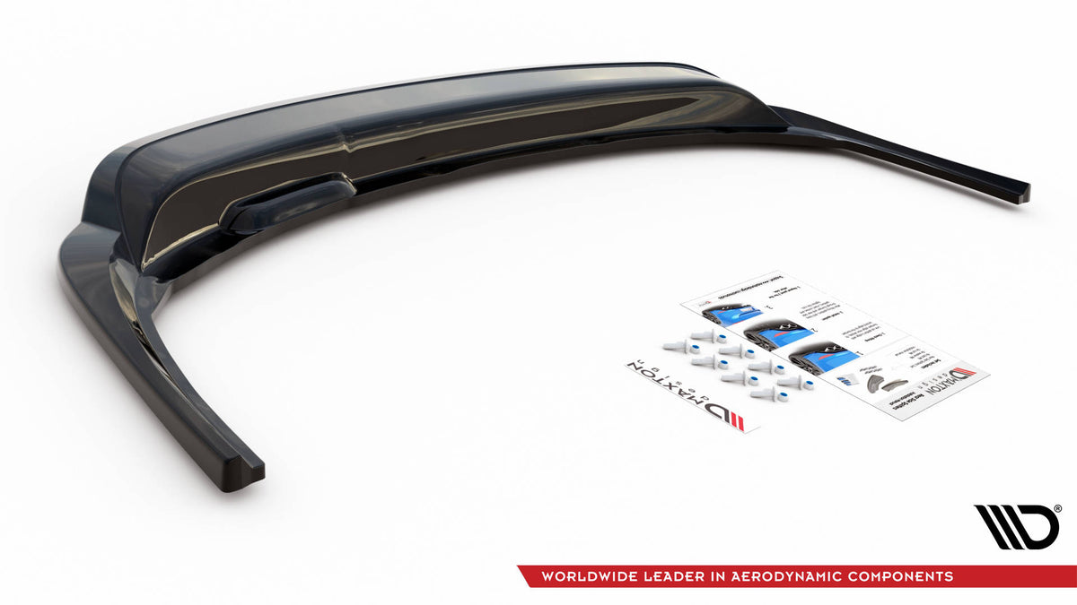Rear Splitter (with vertical bars) suitable for Skoda Fabia Combi Mk3 Facelift