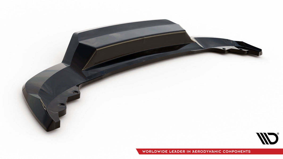 Rear Splitter (with vertical bars) suitable for Skoda Karoq Sportline Mk1 Facelift