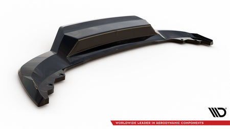 Rear Splitter (with vertical bars) suitable for Skoda Karoq Sportline Mk1 Facelift
