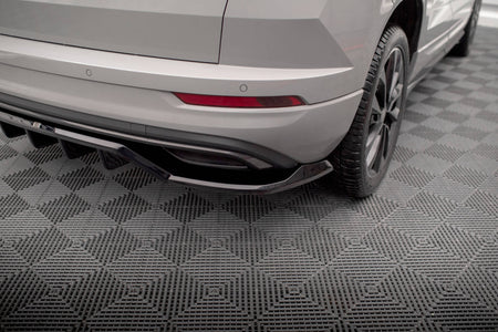 Rear Splitter (with vertical bars) suitable for Skoda Karoq Sportline Mk1 Facelift