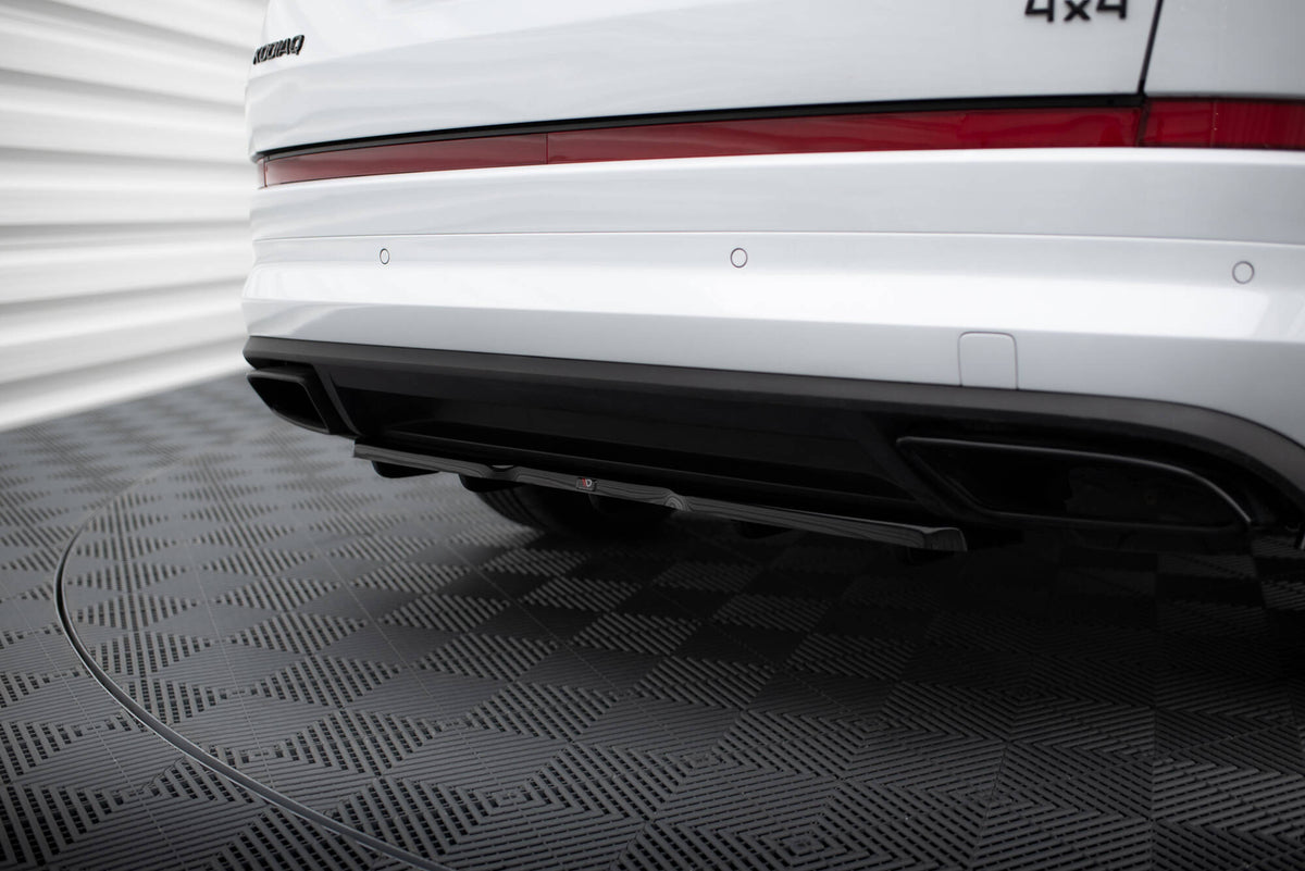 Rear Splitter (with vertical bars) suitable for Skoda Kodiaq RS Mk1 / Mk1 Facelift