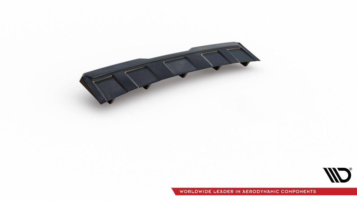 Rear Splitter (with vertical bars) suitable for Skoda Kodiaq RS Mk1 / Mk1 Facelift