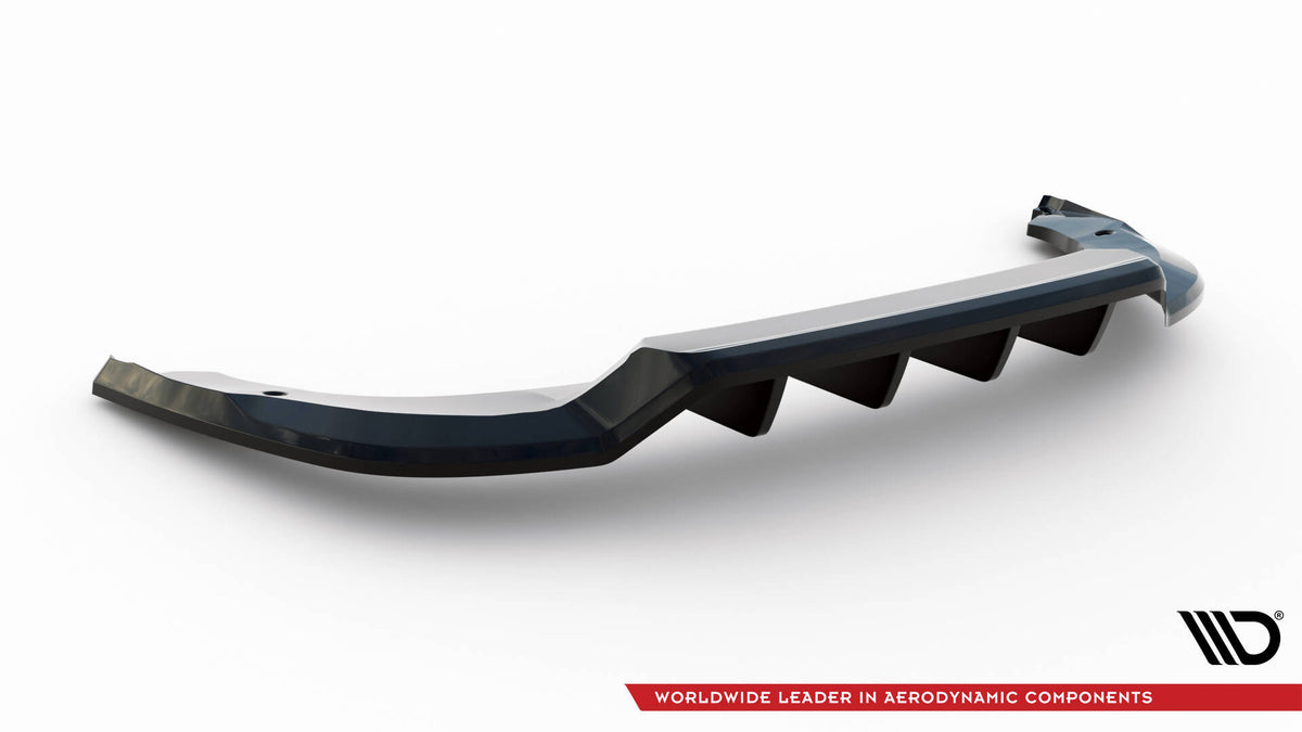 Rear Splitter (with vertical bars) suitable for Skoda Kodiaq Sportline Mk1 / Mk1 Facelift