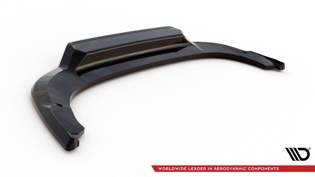 Rear Splitter (with vertical bars) suitable for Skoda Kodiaq Sportline Mk1 / Mk1 Facelift