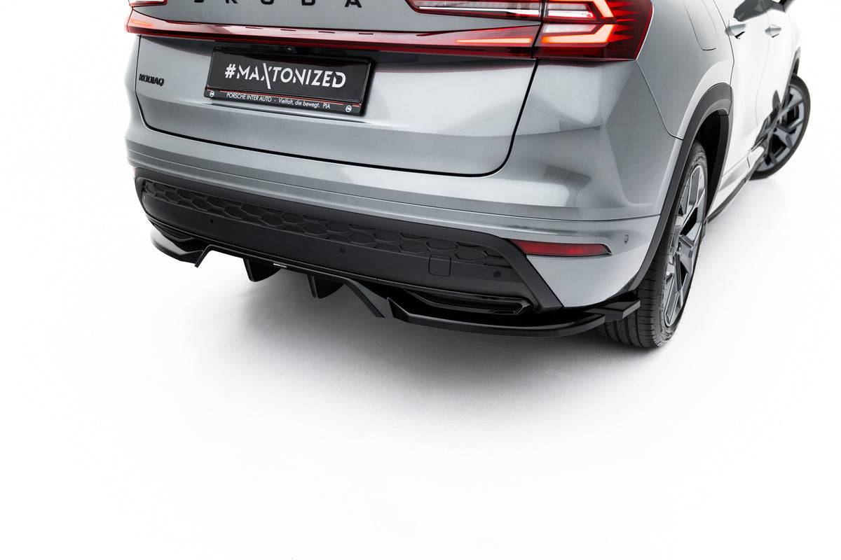 Rear Splitter (with vertical bars) suitable for Skoda Kodiaq Sportline Mk2