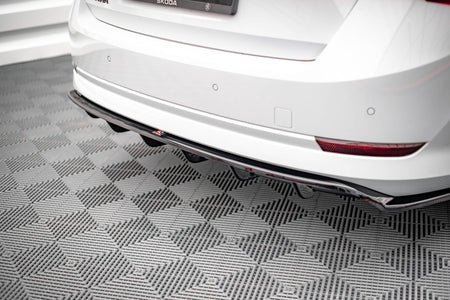 Rear Splitter (with vertical bars) suitable for Skoda Octavia Mk4