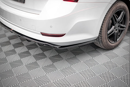 Rear Splitter (with vertical bars) suitable for Skoda Octavia Mk4