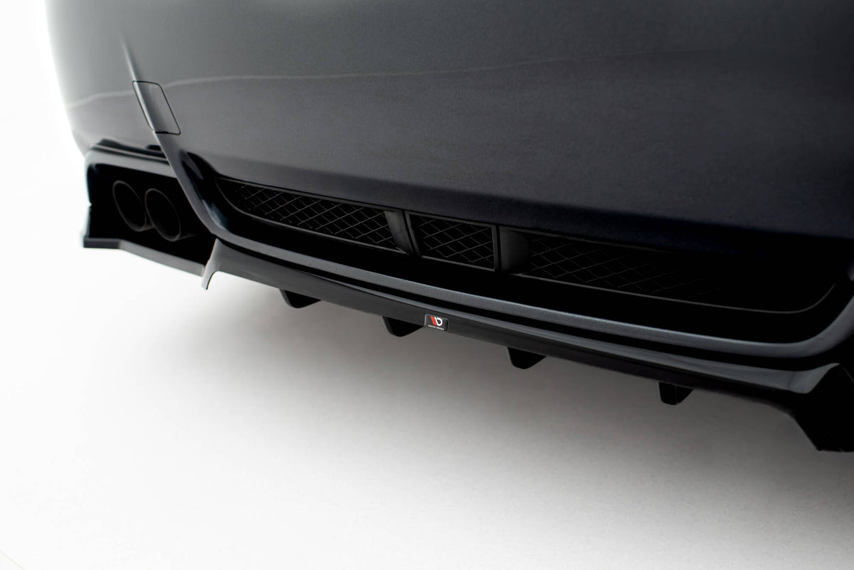 Rear Splitter (with vertical bars) suitable for Subaru Impreza WRX STI Mk3 Facelift
