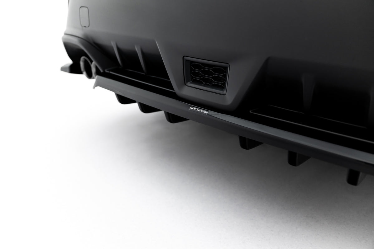 Rear Splitter (with vertical bars) suitable for Subaru WRX STI Mk2