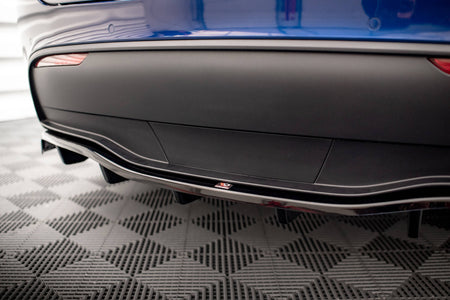Rear Splitter (with vertical bars) suitable for Tesla Model Y