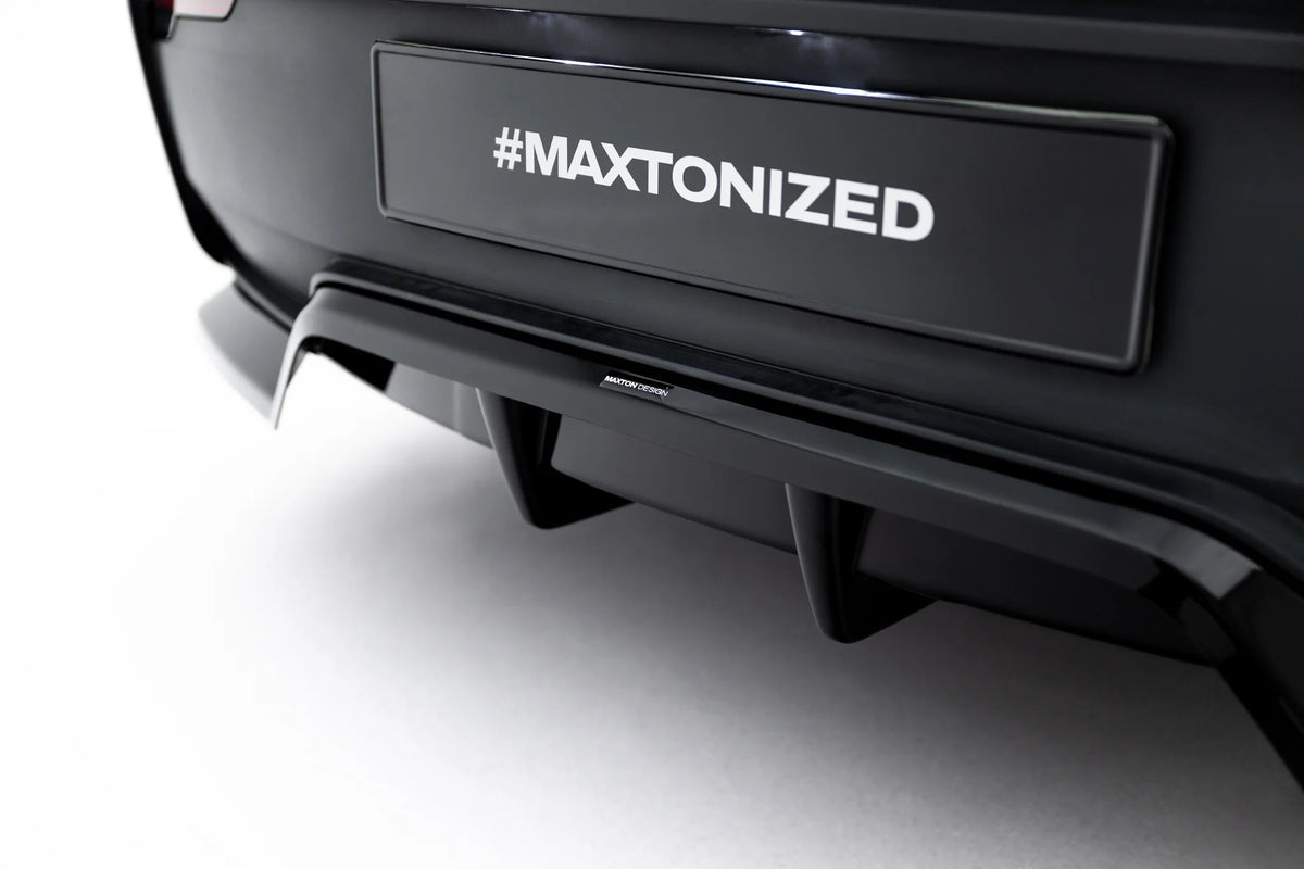 Rear Splitter (with vertical bars) suitable for Tesla Model Y Premium Mk1 Facelift
