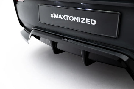 Rear Splitter (with vertical bars) suitable for Tesla Model Y Premium Mk1 Facelift
