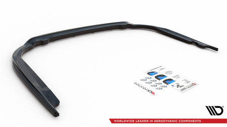 Rear Splitter (with vertical bars) suitable for Toyota Avensis Wagon Mk3 Facelift