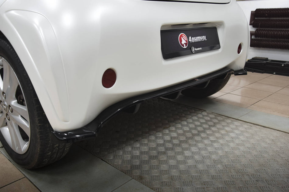 Rear Splitter (with vertical bars) suitable for Toyota IQ