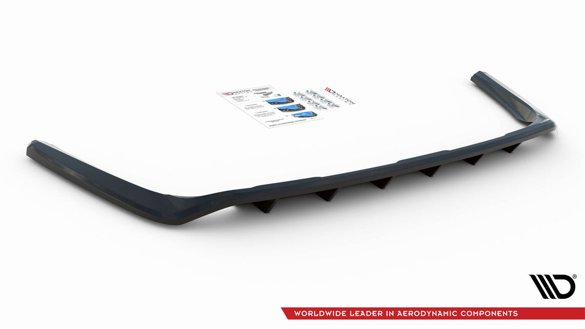 Rear Splitter (with vertical bars) suitable for Toyota RAV4 Mk5