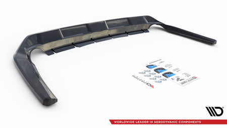 Rear Splitter (with vertical bars) suitable for Toyota RAV4 Mk5