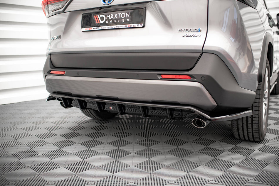 Rear Splitter (with vertical bars) suitable for Toyota RAV4 Mk5