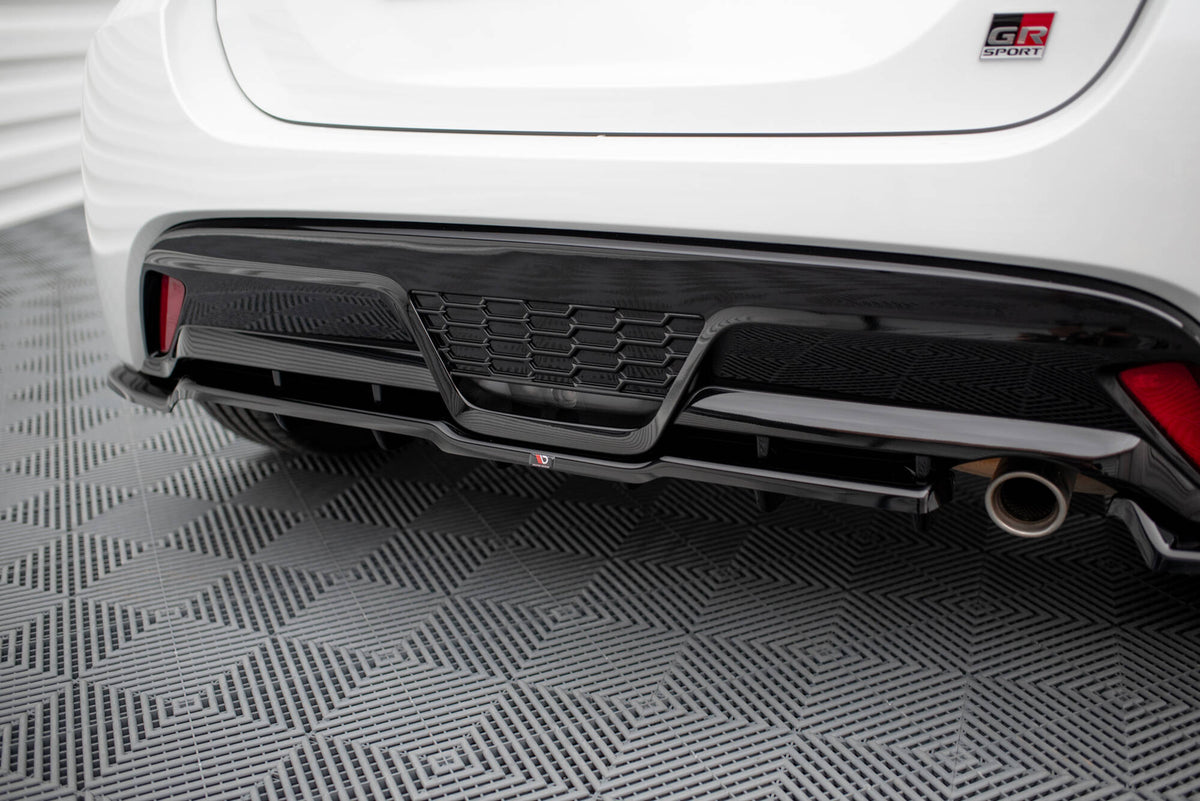 Rear Splitter (with vertical bars) suitable for Toyota Yaris GR Sport Mk4