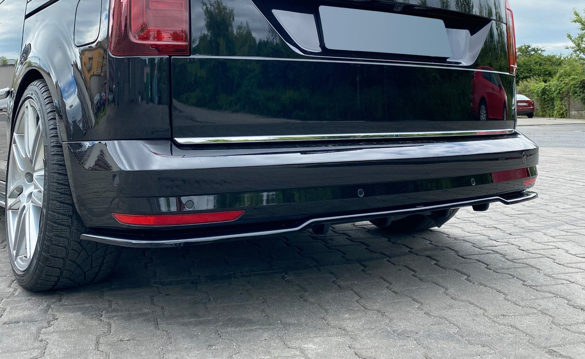 Rear Splitter (with vertical bars) suitable for Volkswagen Caddy Mk. 4