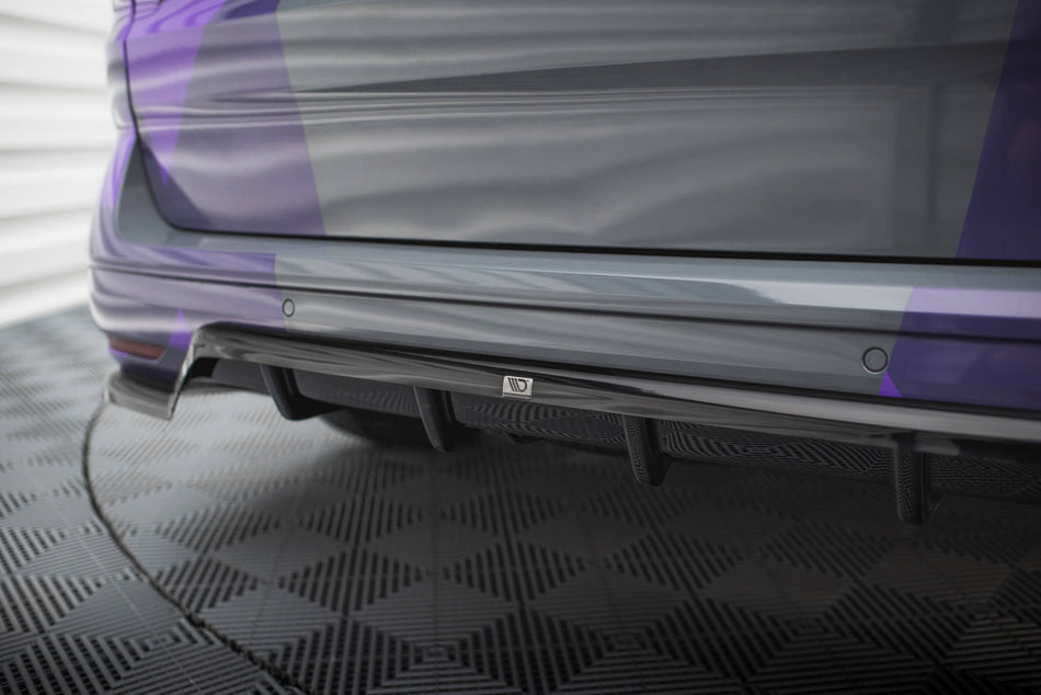 Rear Splitter (with vertical bars) suitable for Volkswagen Multivan T7