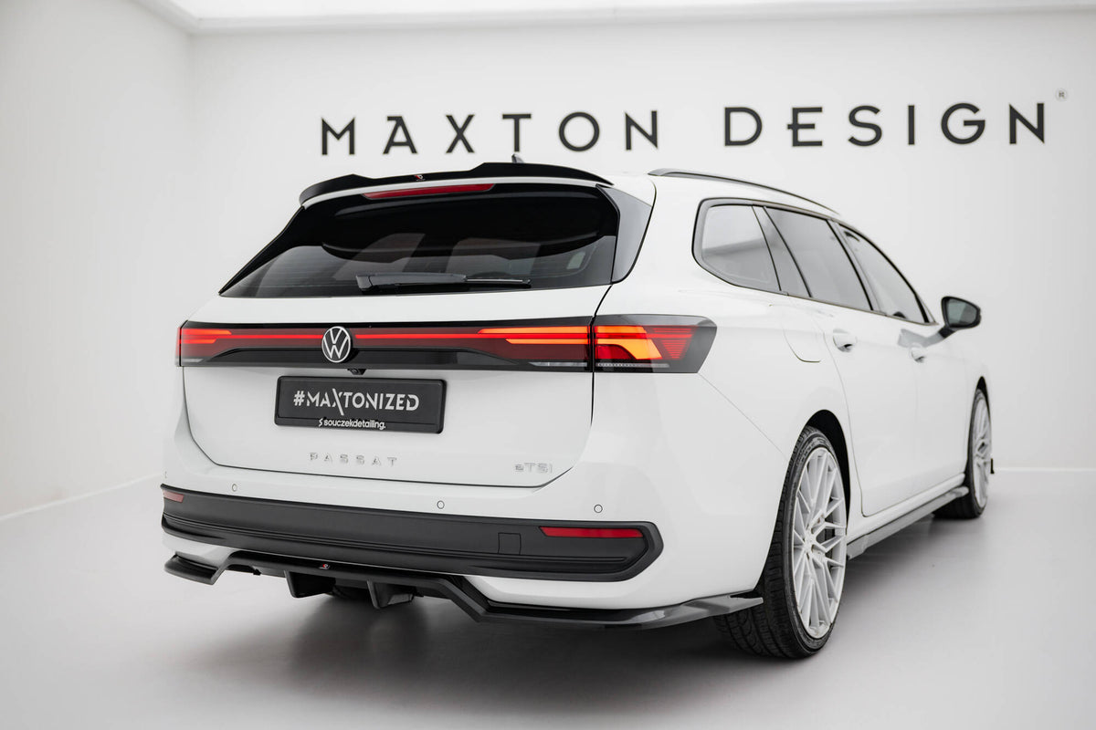 Rear Splitter (with vertical bars) suitable for Volkswagen Passat B9