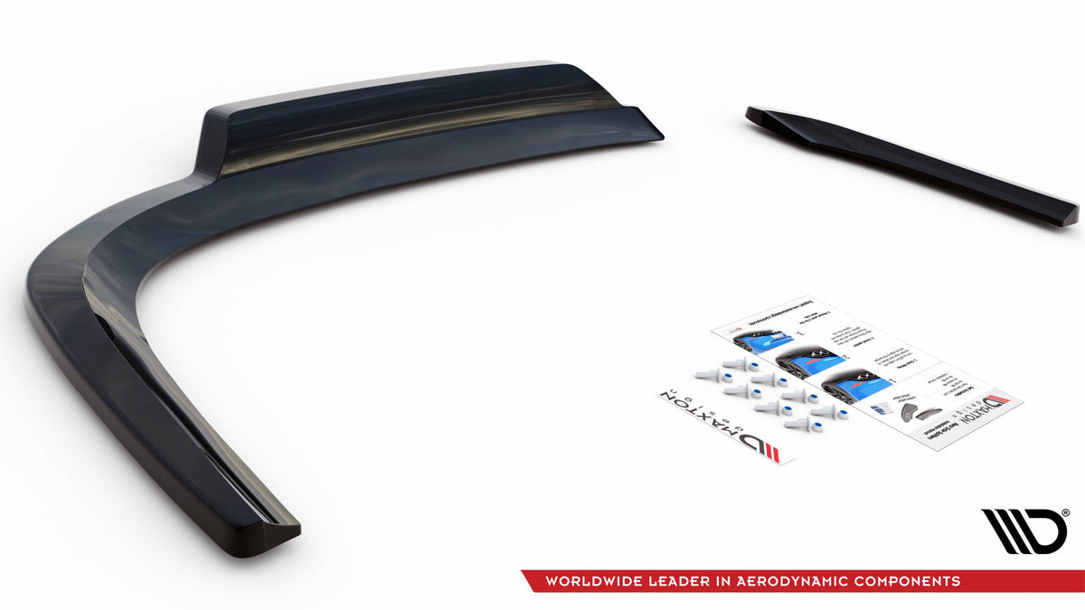 Rear Splitter (with vertical bars) suitable for Volkswagen Passat CC