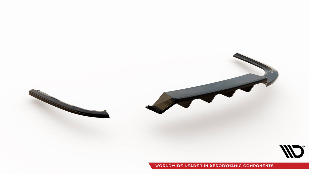 Rear Splitter (with vertical bars) suitable for Volkswagen Passat Sedan / Variant B8