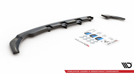 Rear Splitter (with vertical bars) suitable for Volkswagen Polo GTI Mk6