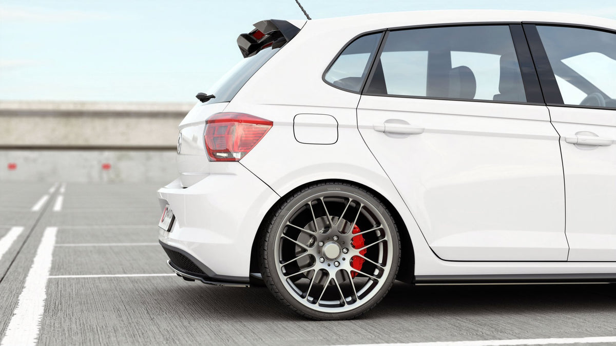 Rear Splitter (with vertical bars) suitable for Volkswagen Polo GTI Mk6