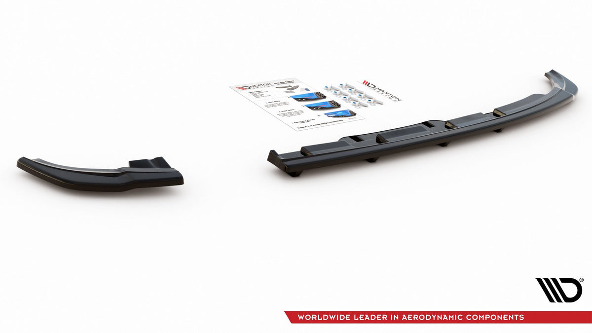 Rear Splitter (with vertical bars) suitable for Volkswagen Polo GTI Mk6