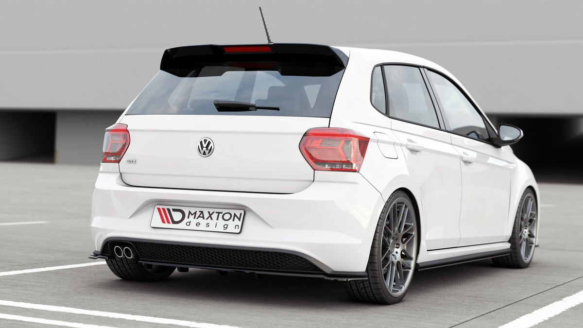 Rear Splitter (with vertical bars) suitable for Volkswagen Polo GTI Mk6