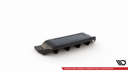 Rear Splitter (with vertical bars) suitable for Volkswagen T-Roc R / R-Line Mk1 Facelift