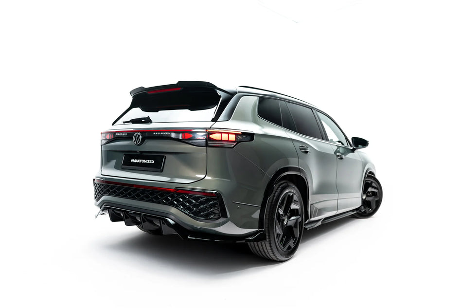 Rear Splitter (with vertical bars) suitable for Volkswagen Tayron R-Line Mk1