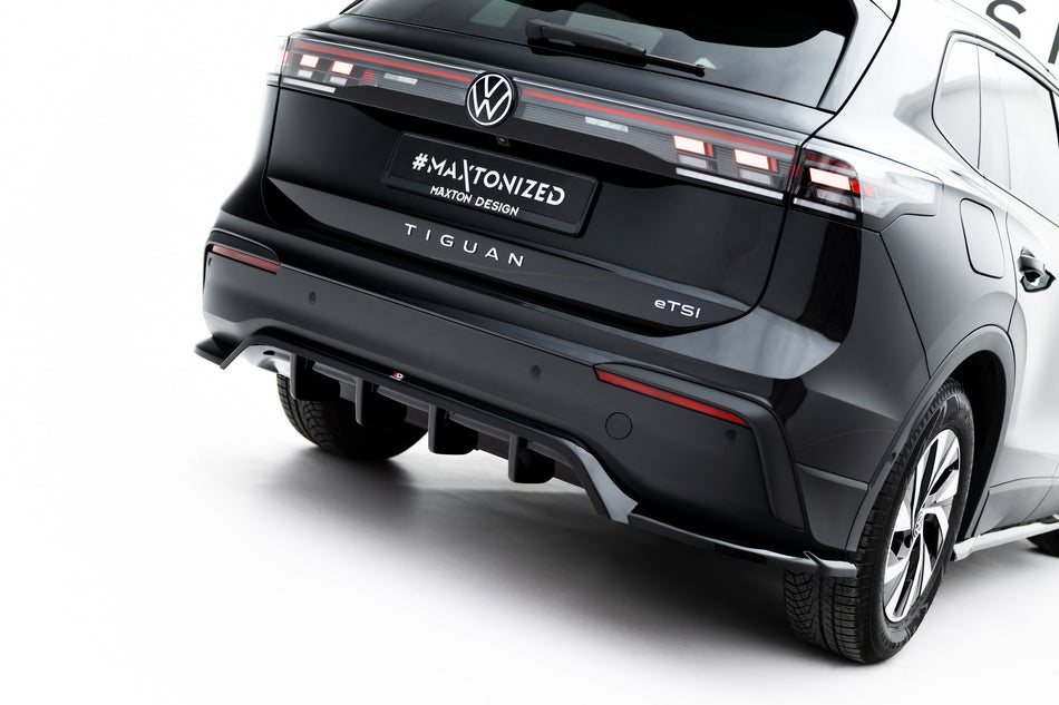 Rear Splitter (with vertical bars) suitable for Volkswagen Tiguan Mk3