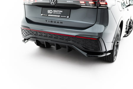 Rear Splitter (with vertical bars) suitable for Volkswagen Tiguan R-Line Mk3