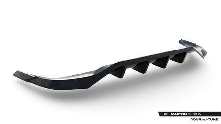 Rear Splitter (with vertical bars) suitable for Volkswagen Tiguan R-Line Mk3