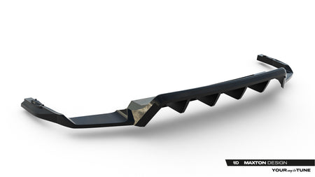 Rear Splitter (with vertical bars) suitable for Volkswagen Touareg R-Line Mk3 Facelift