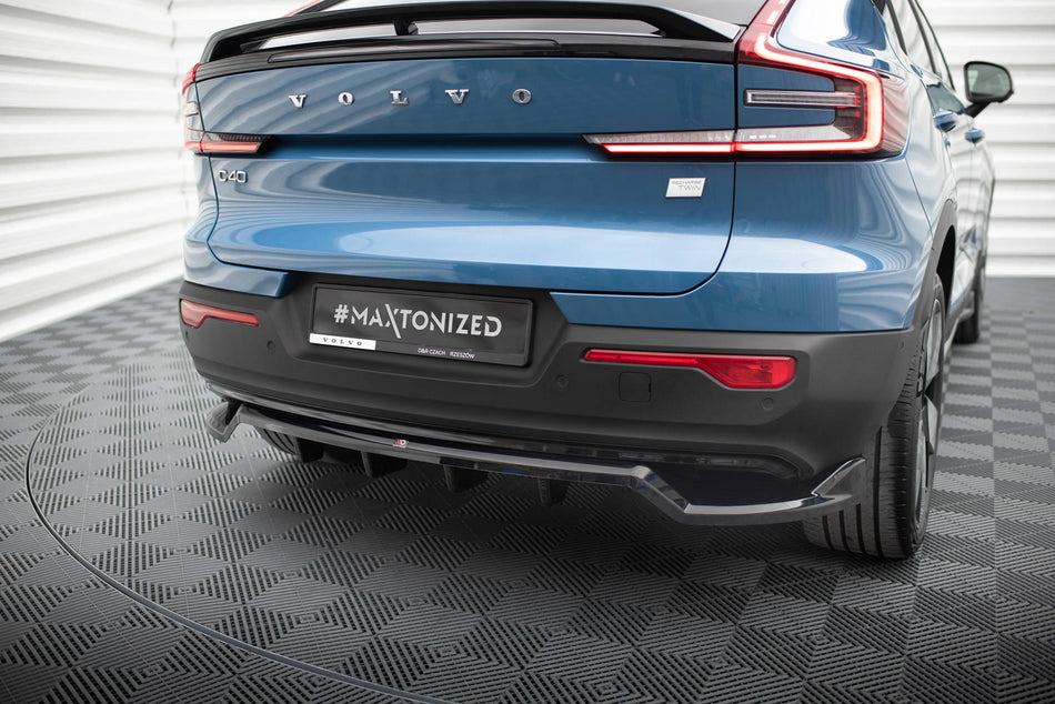 Rear Splitter (with vertical bars) suitable for Volvo C40 Mk1