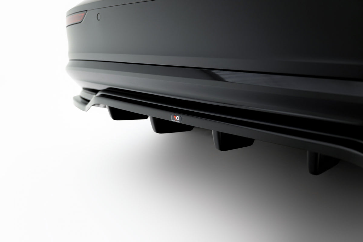 Rear Splitter (with vertical bars) suitable for Volvo S60/V60 R-Design Mk3
