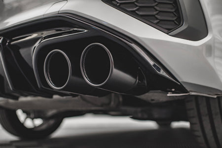 Rear Valance + Exhaust Ends Imitation suitable for Audi A3 S-Line Sportback 8Y