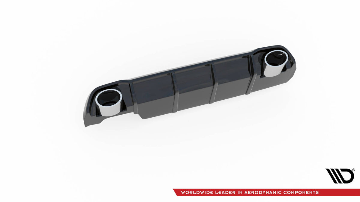 Rear Valance + Exhaust Ends Imitation suitable for Peugeot 308 SW Mk2
