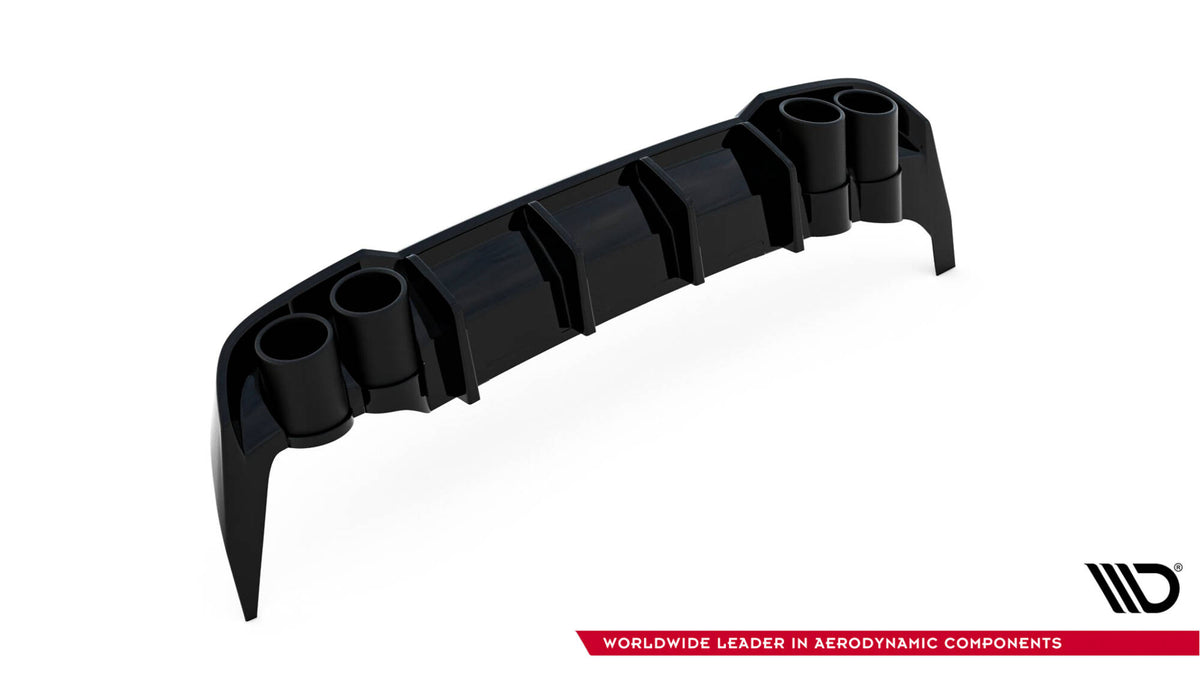 Rear Valance + Exhaust Ends Imitation suitable for Seat Leon ST FR Mk4